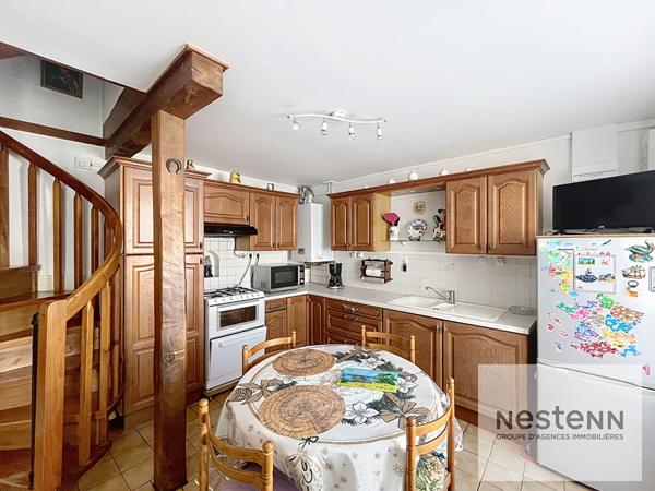 Acheter - Maison 4 pièces - Essonne - 10mn à pied école élémentaire - garage double - 40mn RERC Bibliothèque François Mitterand métro ligne 14 - charme de l'ancien