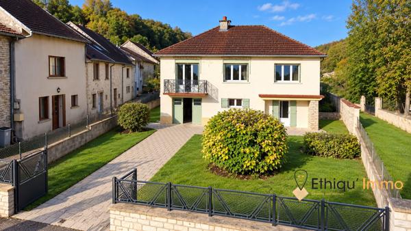 Maison familiale avec sous-sol et terrain de 524 m² au cœur de Vignory