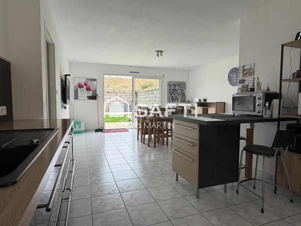 Pavillon plain pied - 75m2 - 2 chambres - garage