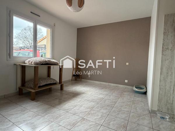 Pavillon plain pied - 75m2 - 2 chambres - garage