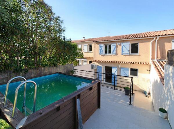 Pennes-Mirabeau (13170) Maison 82m2 jardin de 100m2 avec garage