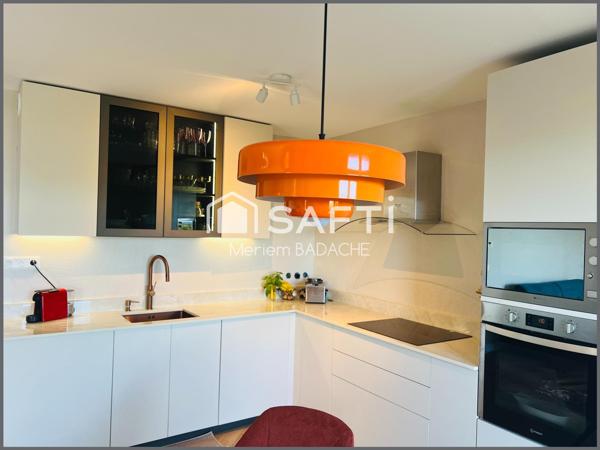 Bel appartement 4 pièces traversant, secteur Henri Matisse