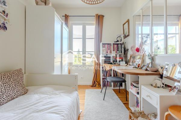 LE BOUSCAT PARC BORDELAIS Maison en pierre 3 chambres, bureau et terrasse