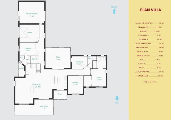 Carcassonne (11000) Near Carcassonne - Single-storey architect villa with pool and 3,700 sqm landscaped garden