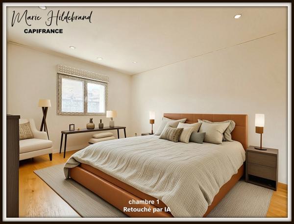 Maison de village rénovée à Lamagistère 115m² - terrasse 60m²