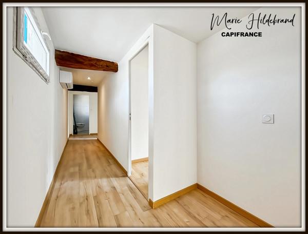 Maison de village rénovée à Lamagistère 115m² - terrasse 60m²