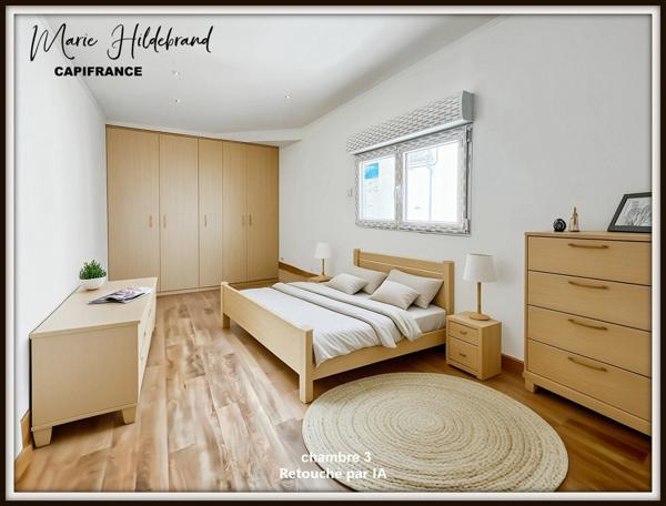 Maison de village rénovée à Lamagistère 115m² - terrasse 60m²