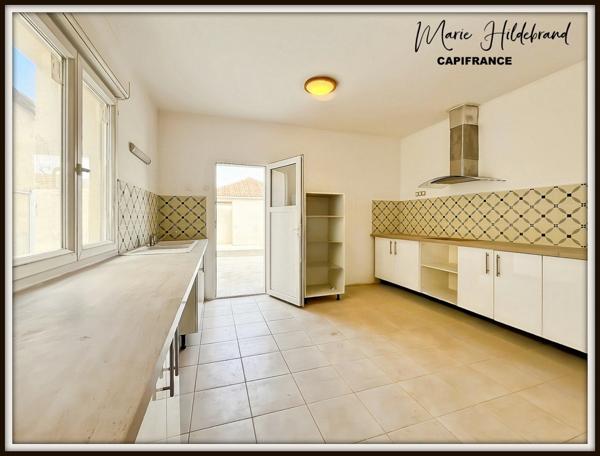 Maison de village rénovée à Lamagistère 115m² - terrasse 60m²