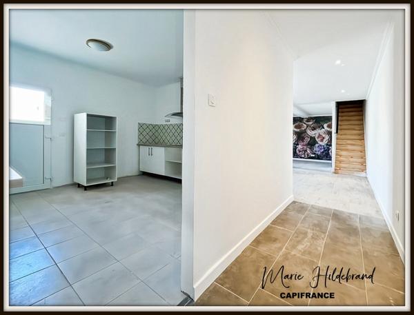 Maison de village rénovée à Lamagistère 115m² - terrasse 60m²