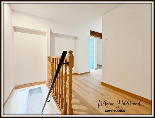 Maison de village rénovée à Lamagistère 115m² - terrasse 60m²