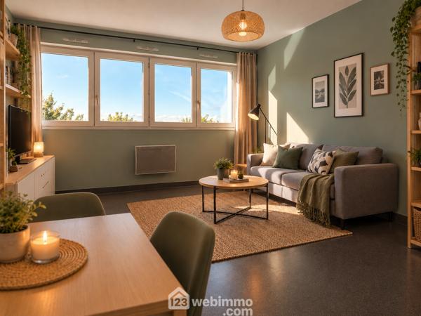 Appartement 23.35 m² à Saint-Benoît 86280