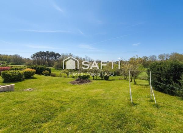 Maison plain-pied 91m², terrain 2501m²