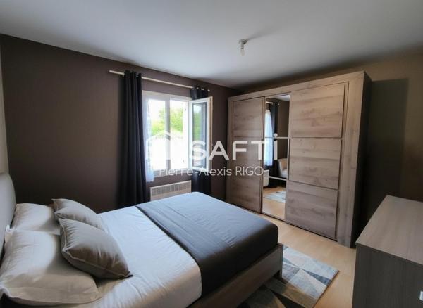 Maison plain-pied 91m², terrain 2501m²