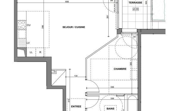 Appartement à vendre    2 pièces • 50,31 m2 Hoenheim
