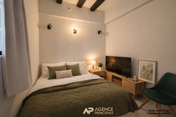 Appartement T2 meublé en plein coeur du centre-ville de La Rochelle €156 000 ** - Référence FB692D