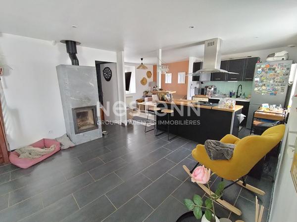 Vente Maison en pierres rénovée, 3 chambres, jardin et garage - LAMBALLE ARMOR - TREGOMAR