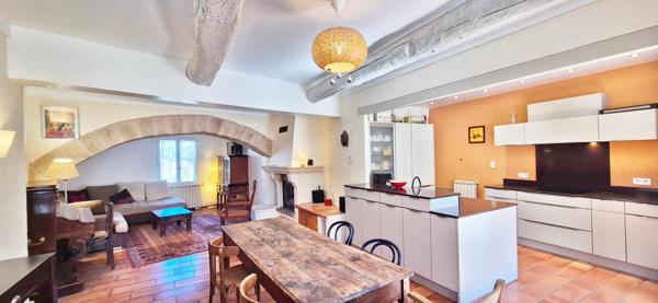 Terrasse, charme ancien, 5 chambres possibles