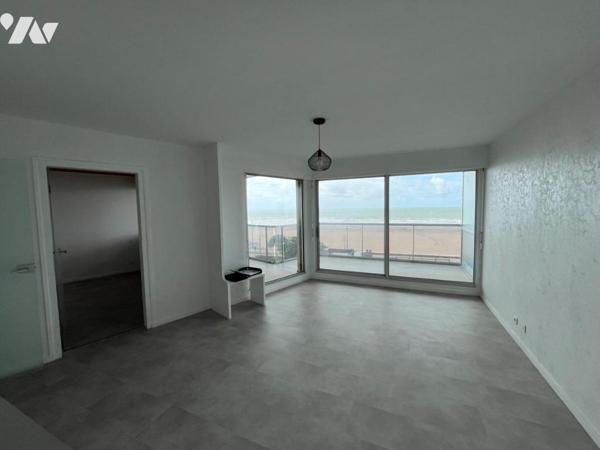 Saint jean de Monts, face mer Appartement T2 avec garage.