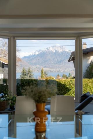 Sévrier - Maison 8 pièces, 5 chambres, avec jardin et vue lac