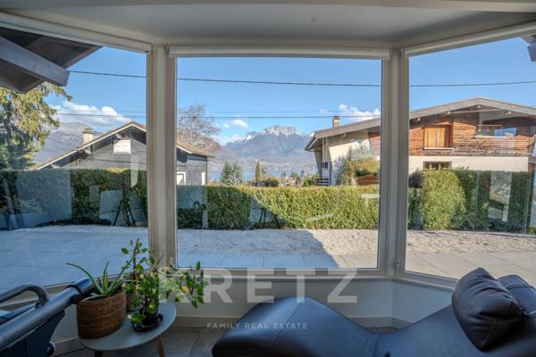 Sévrier - Maison 8 pièces, 5 chambres, avec jardin et vue lac