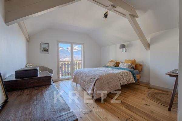 Sévrier - Maison 8 pièces, 5 chambres, avec jardin et vue lac