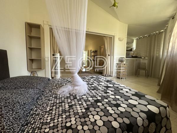 Saint-François (97118) Villa résidence Karukera de 76m² environ sur un terrain de 380m² avec piscine.