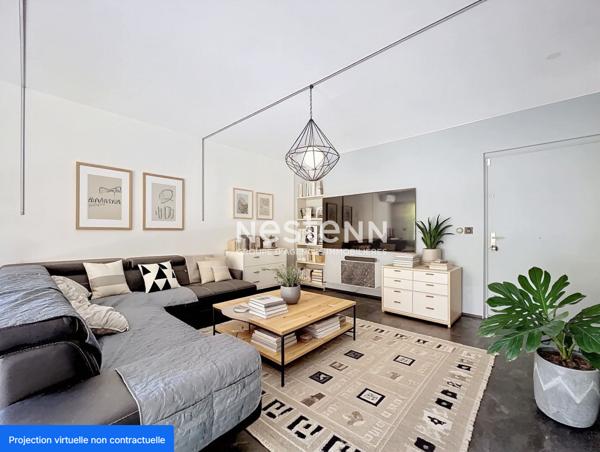 REZ-DE-JARDIN - 2P - 42m² - Golfe Juan - Sud - Parking - Cave