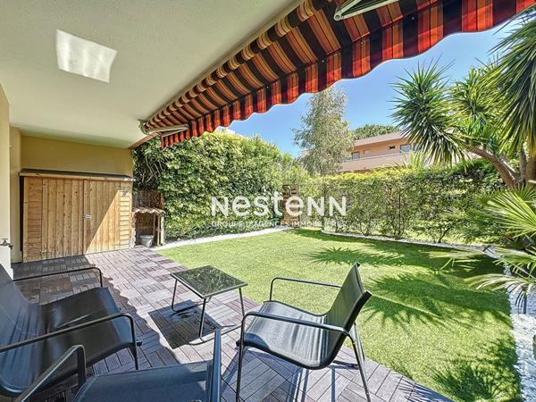 REZ-DE-JARDIN - 2P - 42m² - Golfe Juan - Sud - Parking - Cave