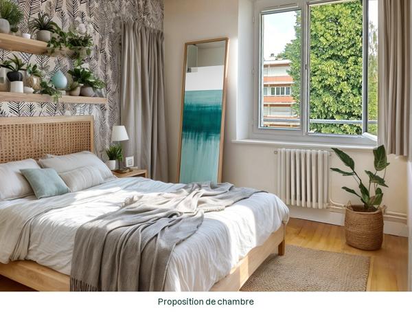 Appartement 3 pièces - 59 m²