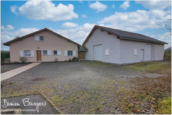 Maison individuelle avec son local dans un environnement exceptionnel au fond d'une impasse