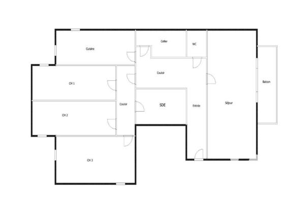 Appartement à vendre 4 pièces 97,3 m² Noisiel