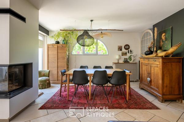 La maison de caractère rénovée avec jardin à proximité du centre-ville