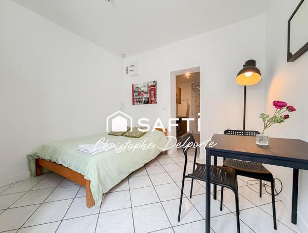 Studio meublé, idéal investissement ou pied-à-terre