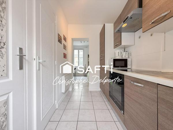 Studio meublé, idéal investissement ou pied-à-terre