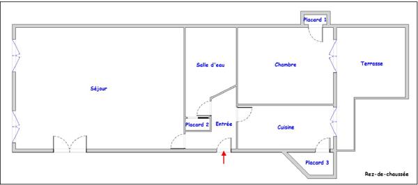 Bagnères-de-Luchon (31110) Appartement T2, 61 m² avec terrasse centre de Bagnères de Luchon
