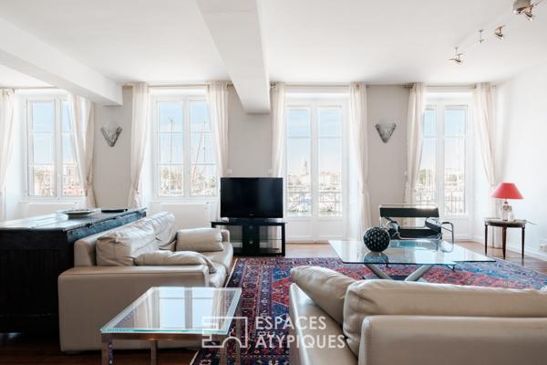 Appartement meublé avec vue sur le Vieux Port de La Rochelle