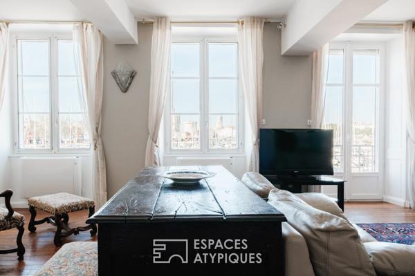 Appartement meublé avec vue sur le Vieux Port de La Rochelle