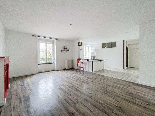 Appartement de 98m², 3 chambres, et sans travaux, Hennebont hypercentre.