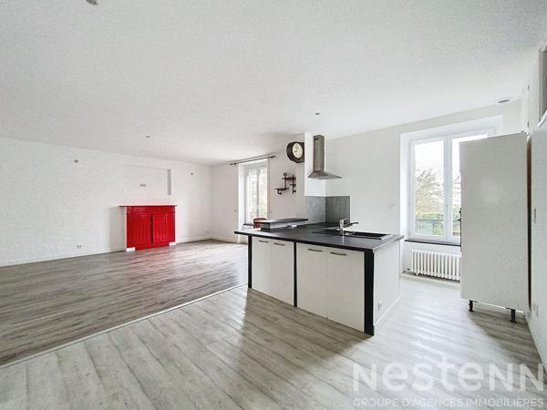 Appartement de 98m², 3 chambres, et sans travaux, Hennebont hypercentre.