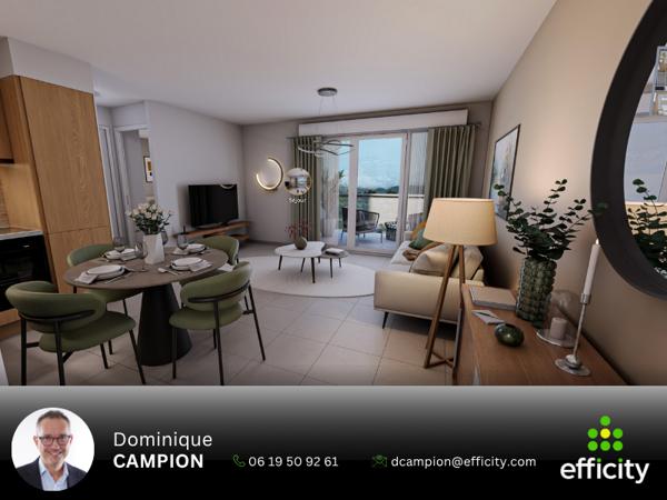 Appartement 3 pièces - 68 m²