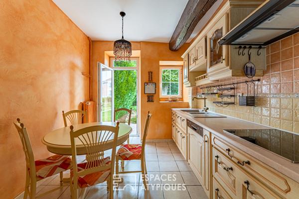 Demeure de caractère de 1740 coeur historique de Plaisir