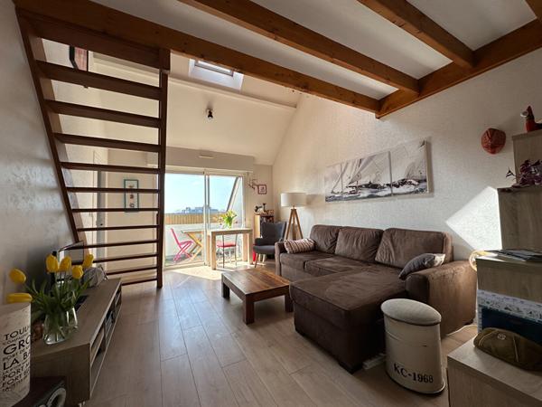 Appartement à vendre à Vannes Ouest de 55m², parking terrasse cave