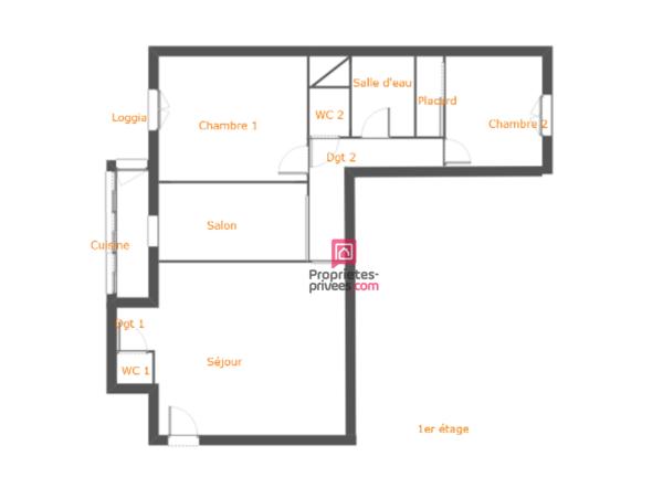 Appartement Marseille 3 pièce(s) 80 m2