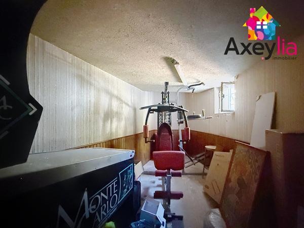 A VENDRE - COMMELLE-VERNAY - MAISON À TOIT DE CHAUME ET SEMI-ENTERRÉE AVEC QUATRE CHAMBRES, TERRAIN ET PISCINE