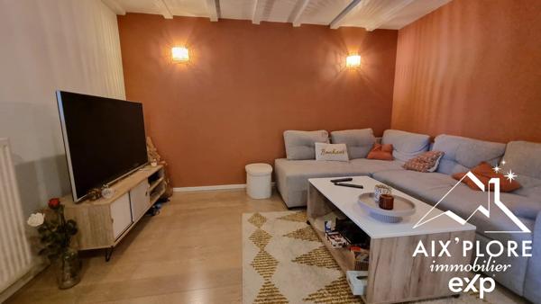 VENTE – APPARTEMENT T1 bis atypique – 2 Chambres + cave - CHALLES-LES-EAUX