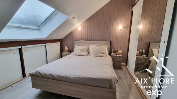 VENTE – APPARTEMENT T1 bis atypique – 2 Chambres + cave - CHALLES-LES-EAUX