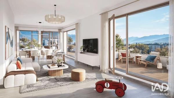 Appartement à vendre 4 pièces 91 m² Annecy