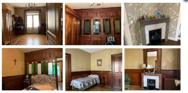 Dunières 43220 immeuble élevé sur caves  comprenant trois niveaux plus combles aménageables  sur 1148m² de terrain