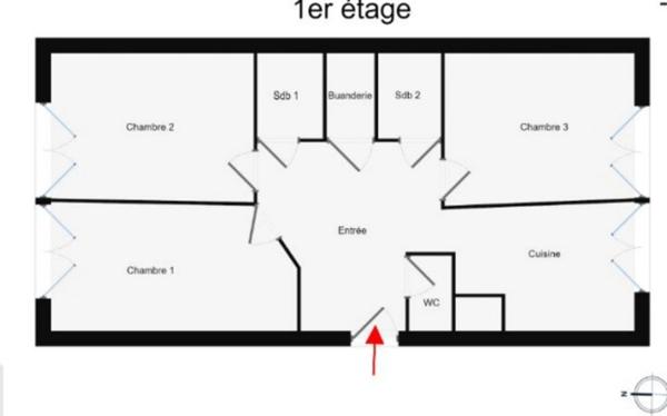 Appartement à vendre 4 pièces LYON 7EME ARRONDISSEMENT (69)