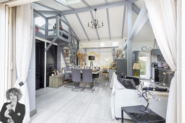 Gassin (83580) CHALET CALIFORNIEN DANS RESIDENCE SECURISEE AVEC PISCINE - GASSIN